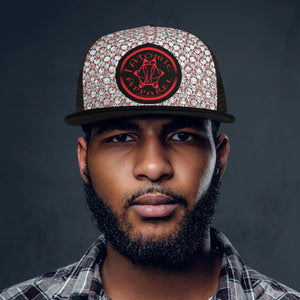 IAtomic Apparels Dirty Red Summer Snapback