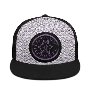 IAtomic Apparels Black Purp Summer Snapback