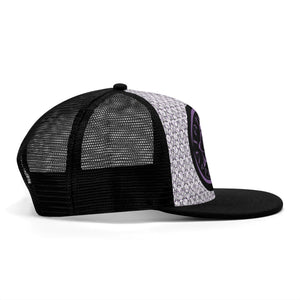 IAtomic Apparels Black Purp Summer Snapback