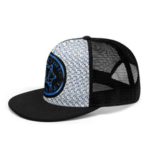 Load image into Gallery viewer, IAtomic Apparels Infamous Blue Summer Snapback