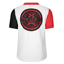 Load image into Gallery viewer, IAtomic Apparels White Dirty Red Mens All Occasion Athletic Jersey