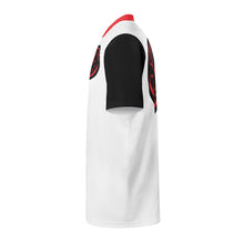 Load image into Gallery viewer, IAtomic Apparels White Dirty Red Mens All Occasion Athletic Jersey