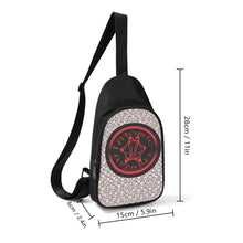 Load image into Gallery viewer, IAtomic Apparels White Dirty Red Trap Bag