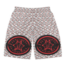 Load image into Gallery viewer, IAtomic Apparels White Dirty Red All Occasions Mens Shorts