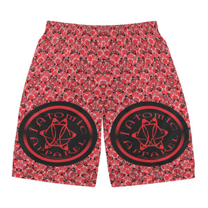 IAtomic Apparels Dirty Red All Occasions Mens Shorts