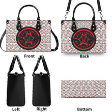 Load image into Gallery viewer, IAtomic Apparels White Dirty Red Vegan Freindly Tote Bags