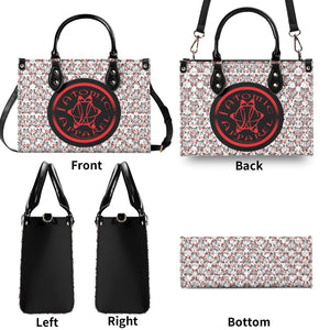 IAtomic Apparels White Dirty Red Vegan Freindly Tote Bags