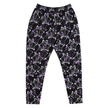 Load image into Gallery viewer, IAtomic Apparel&#39;s Black Purp Unisex Luxury Joggers