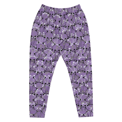 IAtomic Apparel's Purp Black Unisex Luxury Joggers