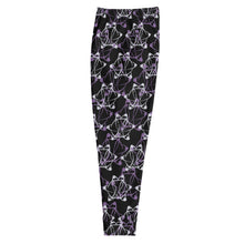 Load image into Gallery viewer, IAtomic Apparel&#39;s Black Purp Unisex Luxury Joggers