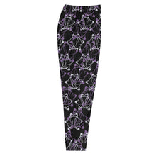 Load image into Gallery viewer, IAtomic Apparel&#39;s Black Purp Unisex Luxury Joggers