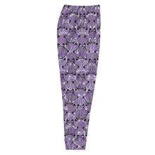 Load image into Gallery viewer, IAtomic Apparel&#39;s Purp Black Unisex Luxury Joggers