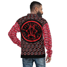 Load image into Gallery viewer, IAtomic Apparel&#39;s Dirty Red Unisex Bomber Jacket