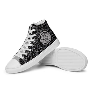 IAtomic Apparel's Platinum Status Men’s NotChux high top canvas shoes