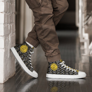 IAtomic Apparel's Gold Standard Men’s NotChux high top canvas shoes