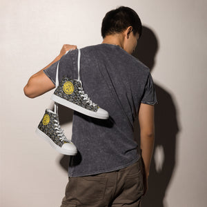 IAtomic Apparel's Gold Standard Men’s NotChux high top canvas shoes