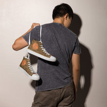 Load image into Gallery viewer, IAtomic Apparel&#39;s  Brown Goldor Men’s high top NotChux