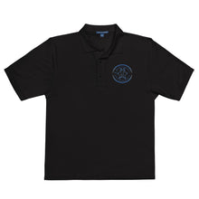 Load image into Gallery viewer, IAtomic Apparel&#39;s Infamous Blue Men&#39;s Premium Polo