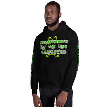 Load image into Gallery viewer, IAtomic Apparel&#39;s Mean Green Righteous Is T he New Gangster Unisex Hoodie