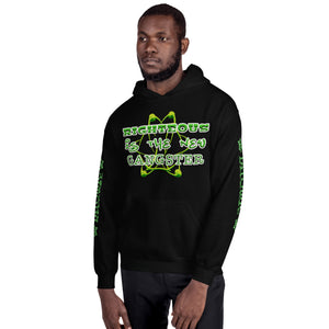 IAtomic Apparel's Mean Green Righteous Is T he New Gangster Unisex Hoodie