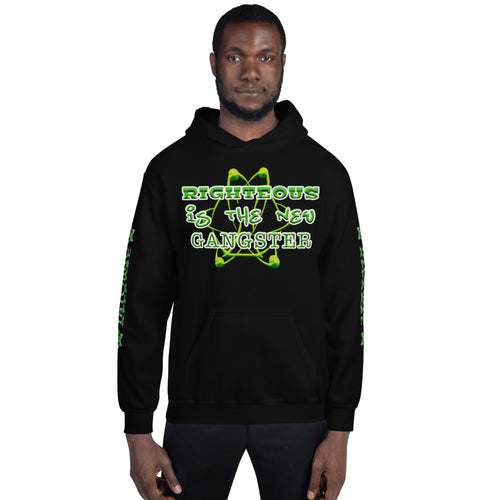 IAtomic Apparel's Mean Green Righteous Is T he New Gangster Unisex Hoodie