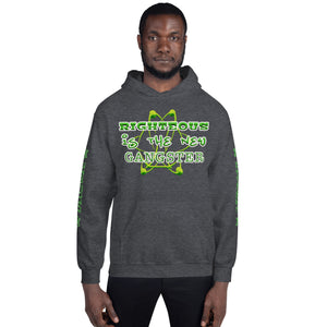 IAtomic Apparel's Mean Green Righteous Is T he New Gangster Unisex Hoodie