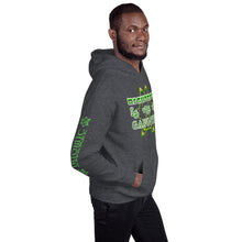 Load image into Gallery viewer, IAtomic Apparel&#39;s Mean Green Righteous Is T he New Gangster Unisex Hoodie