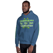 Load image into Gallery viewer, IAtomic Apparel&#39;s Mean Green Righteous Is T he New Gangster Unisex Hoodie