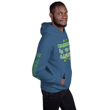 Load image into Gallery viewer, IAtomic Apparel&#39;s Mean Green Righteous Is T he New Gangster Unisex Hoodie