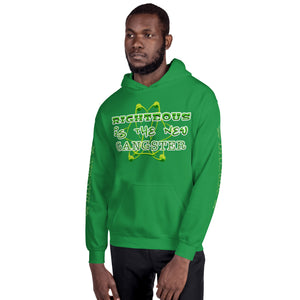 IAtomic Apparel's Mean Green Righteous Is T he New Gangster Unisex Hoodie