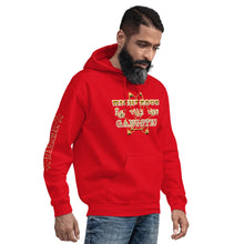 Load image into Gallery viewer, IAtomic Apparel&#39;s Gold Standard Righteous Is The New Gangster Unisex Hoodie