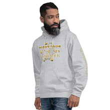 Load image into Gallery viewer, IAtomic Apparel&#39;s Gold Standard Righteous Is The New Gangster Unisex Hoodie