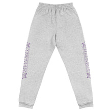 Load image into Gallery viewer, IAtomic Apparel&#39;s Purp Black Athletic Unisex Joggers