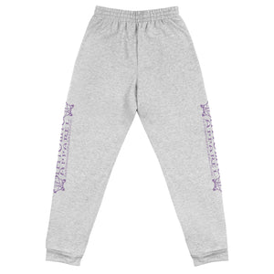 IAtomic Apparel's Purp Black Athletic Unisex Joggers