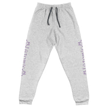 Load image into Gallery viewer, IAtomic Apparel&#39;s Purp Black Athletic Unisex Joggers