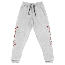 Load image into Gallery viewer, IAtomic Apparel&#39;s Whisper Gray/MaroonGo Particle Unisex Athletic  Joggers