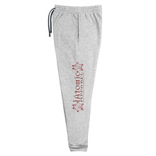 Load image into Gallery viewer, IAtomic Apparel&#39;s Whisper Gray/MaroonGo Particle Unisex Athletic  Joggers