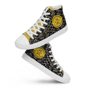 IAtomic Apparel's Gold Standard Women’s NotChux high top canvas shoes