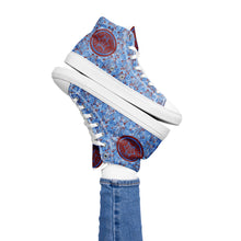 Load image into Gallery viewer, IAtomic Apparel&#39;s PhilliBlend Women’s NotChux high top canvas