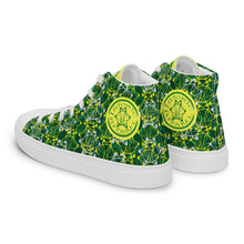 Load image into Gallery viewer, IAtomic Apparel&#39;s Green Canary Women’s high top canvas NotChux