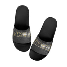 Load image into Gallery viewer, IAtomic Apparel&#39;s Gold Standard Men&#39;s Luxury Slides