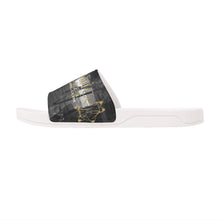 Load image into Gallery viewer, IAtomic Apparel&#39;s Gold Standard Men&#39;s Luxury Slides