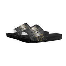 Load image into Gallery viewer, IAtomic Apparel&#39;s Gold Standard Men&#39;s Luxury Slides