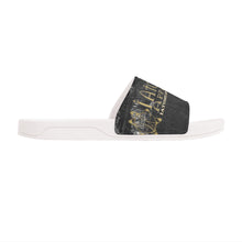 Load image into Gallery viewer, IAtomic Apparel&#39;s Gold Standard Men&#39;s Luxury Slides