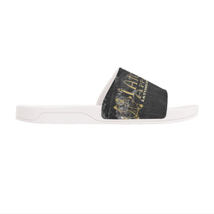 IAtomic Apparel's Gold Standard Men's Luxury Slides