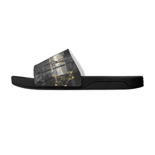 Load image into Gallery viewer, IAtomic Apparel&#39;s Gold Standard Men&#39;s Luxury Slides