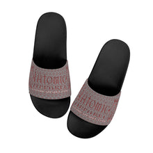 Load image into Gallery viewer, IAtomic Apparel&#39;s Whisper GrayMen&#39;s Luxury Slides