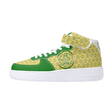 Load image into Gallery viewer, IAtomic Apparel&#39;s Green Canary True and Living High Top Airs