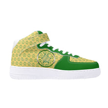 Load image into Gallery viewer, IAtomic Apparel&#39;s Green Canary True and Living High Top Airs