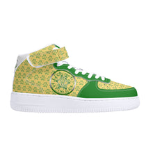 Load image into Gallery viewer, IAtomic Apparel&#39;s Green Canary True and Living High Top Airs